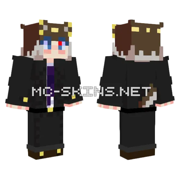 Travisty Request Minecraft skin, front and back