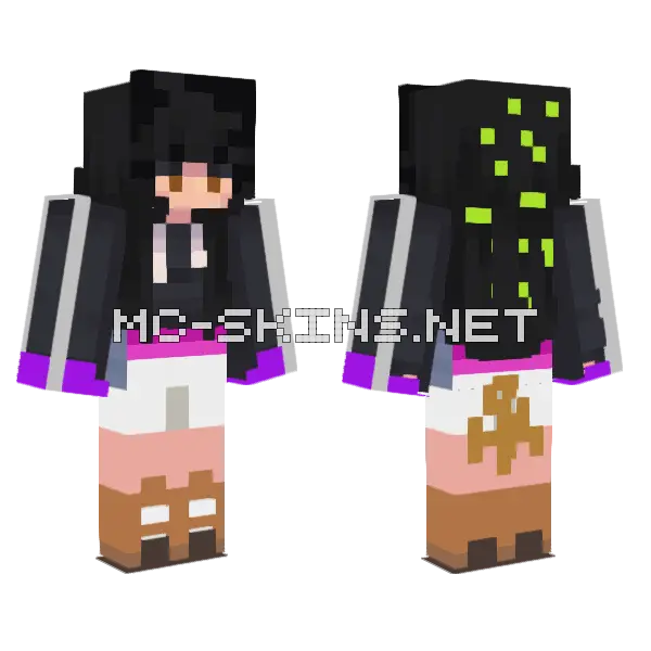 Trickss Skin Minecraft skin, front and back