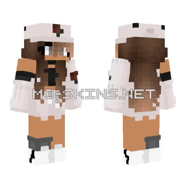 Trista Minecraft skin, front and back