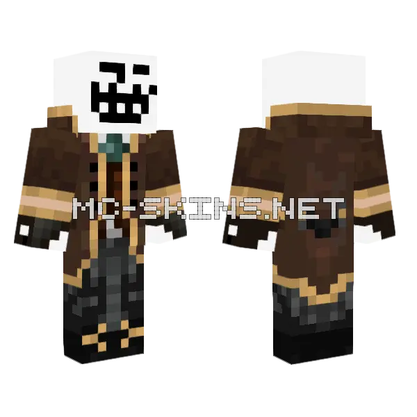 Troll Skin Minecraft skin, front and back