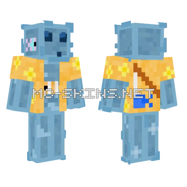 Tropical Slime Outfit, front and back
