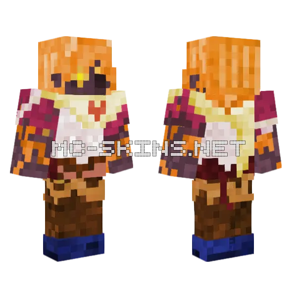 Trusive Monster Skin Minecraft skin, front and back
