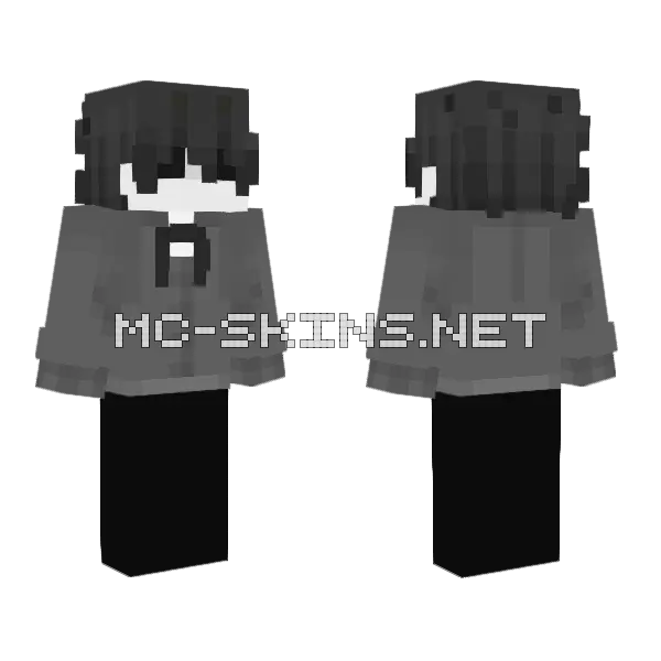 Try It Minecraft skin, front and back
