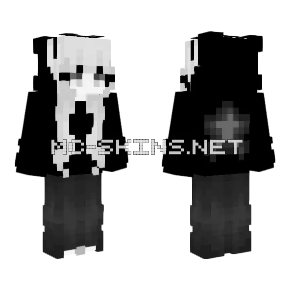Tryhard Skin Minecraft skin, front and back