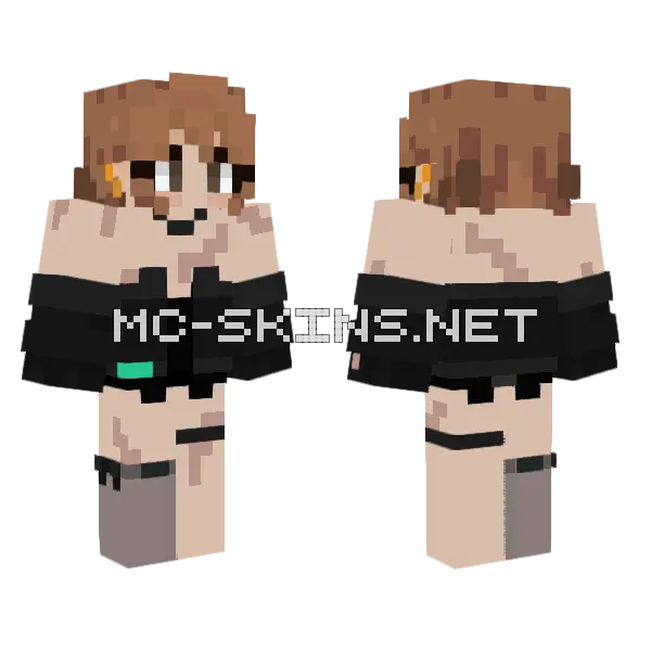 Tu Vieja En Tanga Minecraft skin, front and back