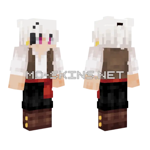 Tuan Bonny Minecraft skin, front and back