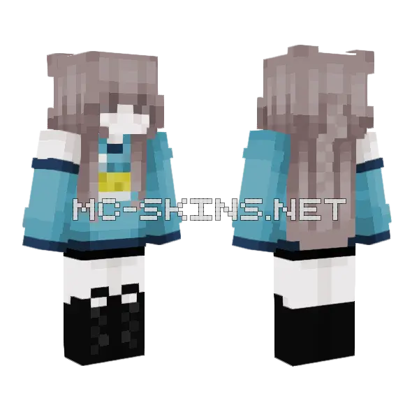 Turgis Minecraft skin, front and back