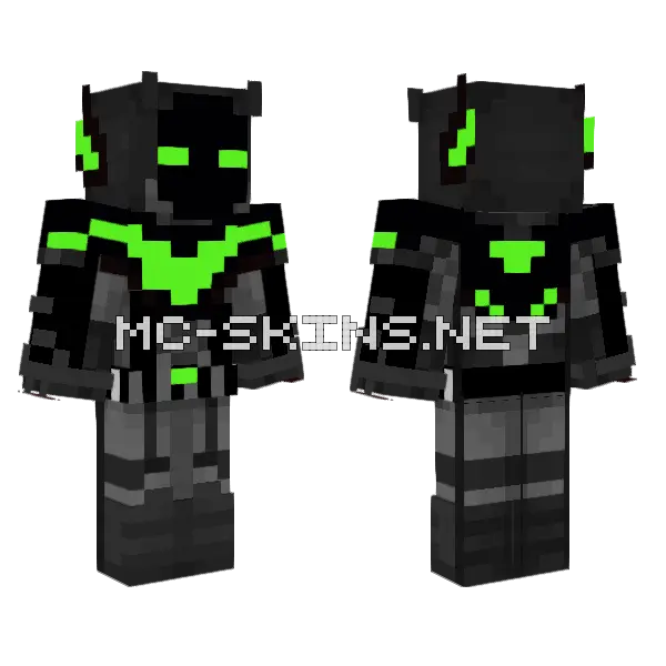 Turo Enkai Minecraft skin, front and back