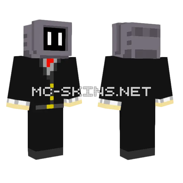 TV Suit, front and back