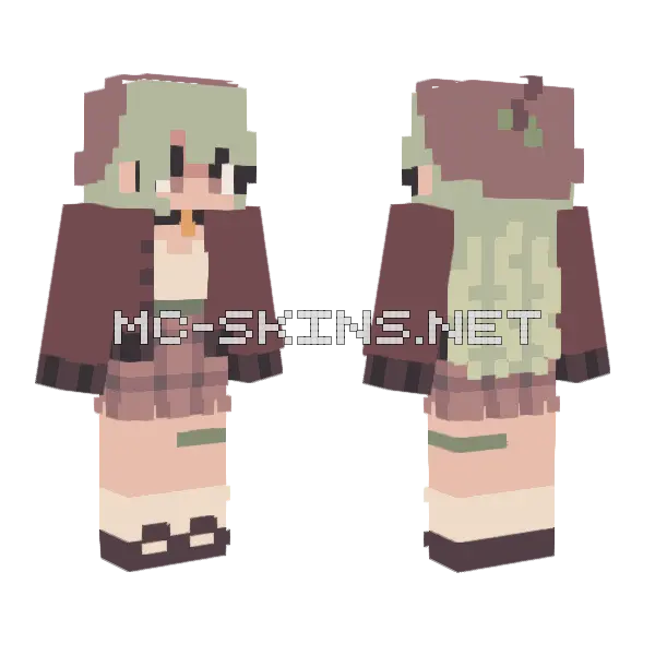 Twigs Rc Minecraft skin, front and back