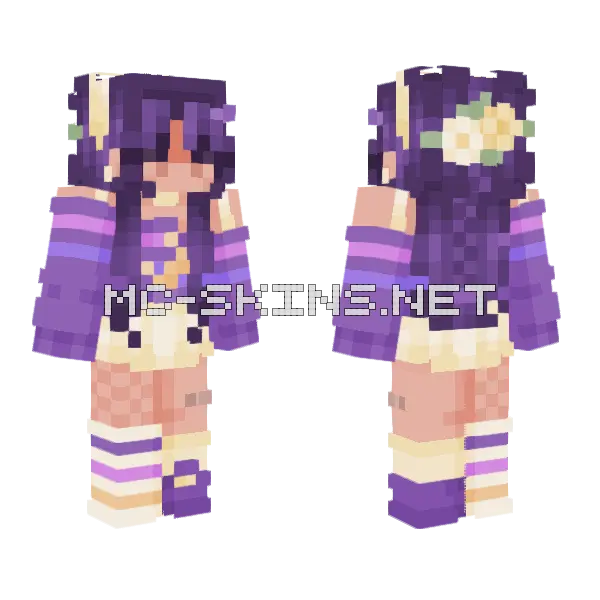 Twilight RCE Minecraft skin, front and back