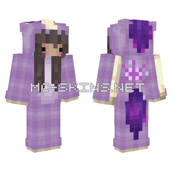 Twiloght Georgkle Minecraft skin, front and back