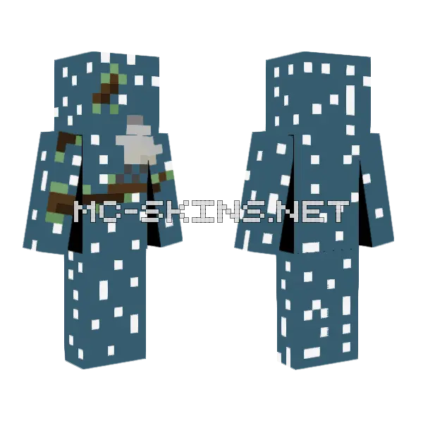 Twinkling Stars Ce Minecraft skin, front and back
