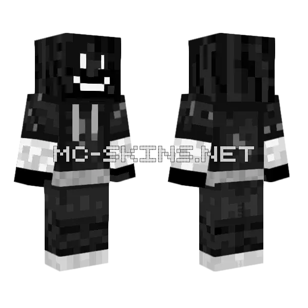 Twixxel Lesgo Stylised Minecraft skin, front and back