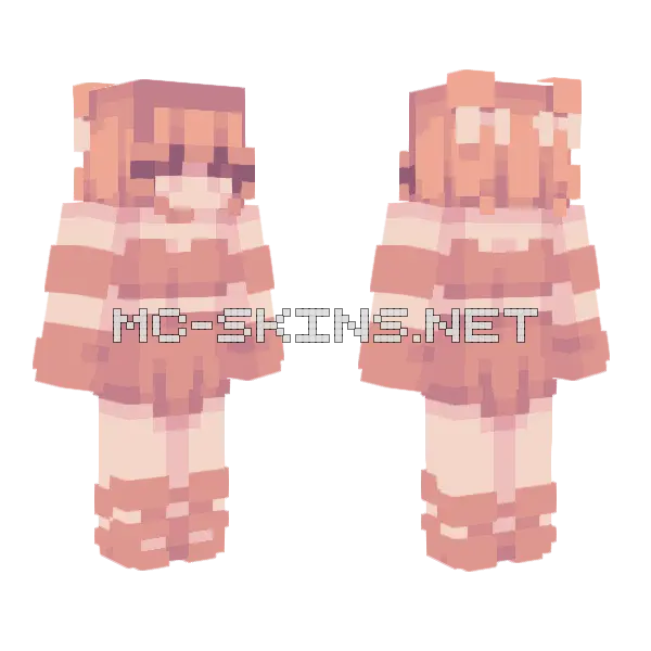 Two Hue Skin Minecraft skin, front and back