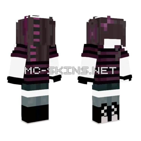 Tyjurt Minecraft skin, front and back