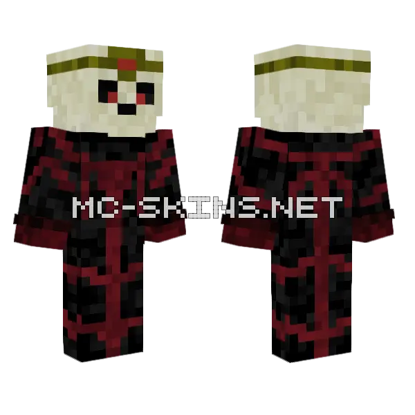 Tyrant Minecraft skin, front and back