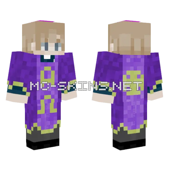 Ucotqu Nusefu Minecraft skin, front and back