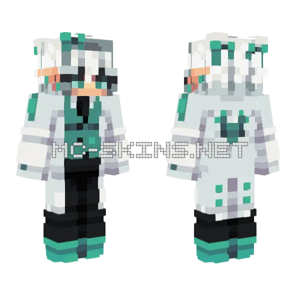 UESPER Lab Coat, front and back