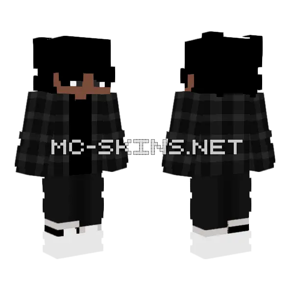 Ufmu Boy Minecraft skin, front and back