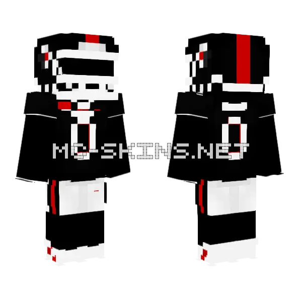 Ugf Minecraft skin, front and back