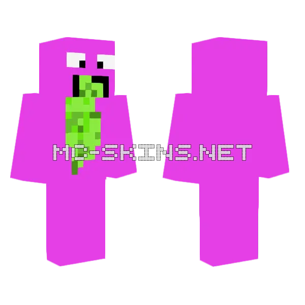 Uggly Skin Minecraft skin, front and back