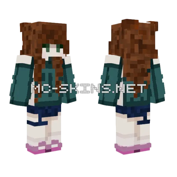 Ugly Skin Minecraft skin, front and back