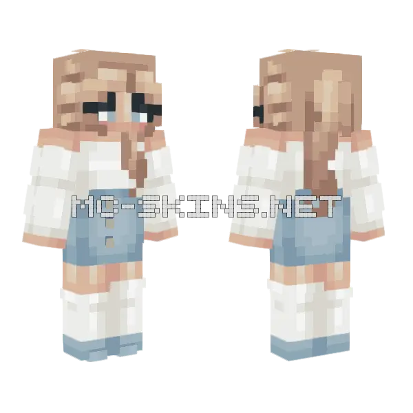 Uh Uh Uh A Good Title Yuh Minecraft skin, front and back