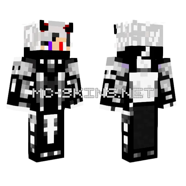 UHG Skin Minecraft skin, front and back