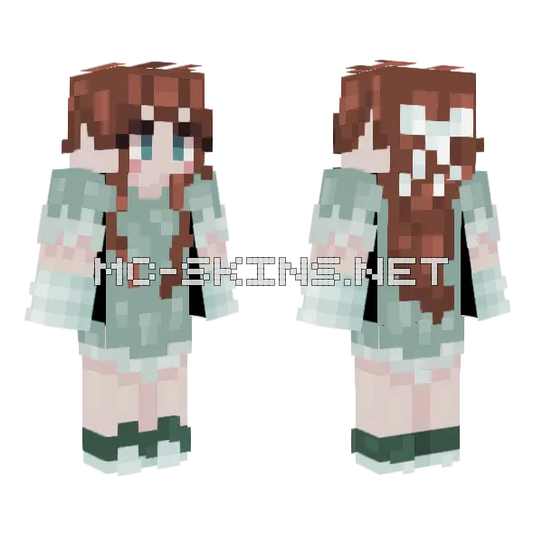 Uhh Minecraft skin, front and back