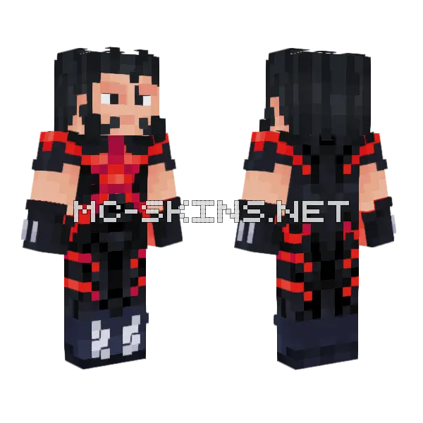 Ultimate Wolverine Unmasked Minecraft skin, front and back