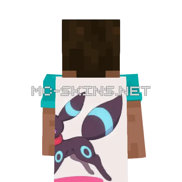 Umbreon cape, outside and lining