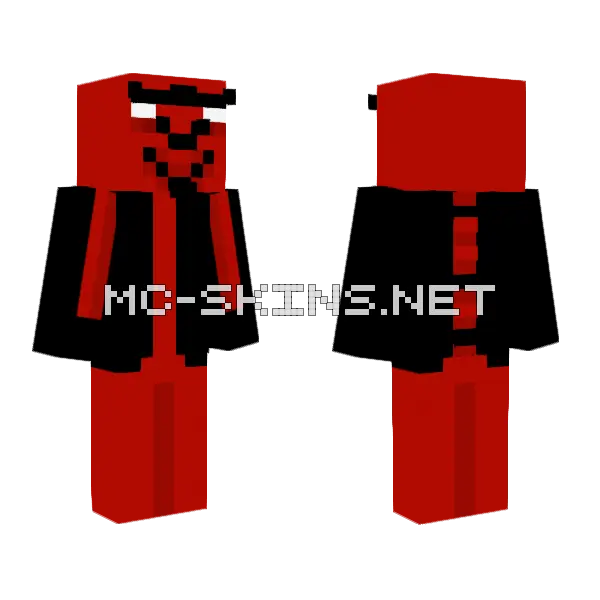 Ummmm Minecraft skin, front and back