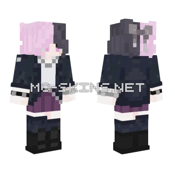 Un Regalo Para Bell 2 Minecraft skin, front and back