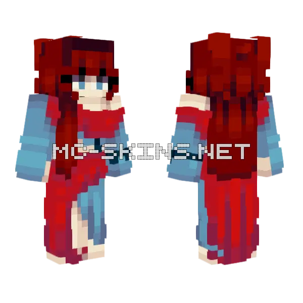 Unable To Breathe Attack Minecraft skin, front and back