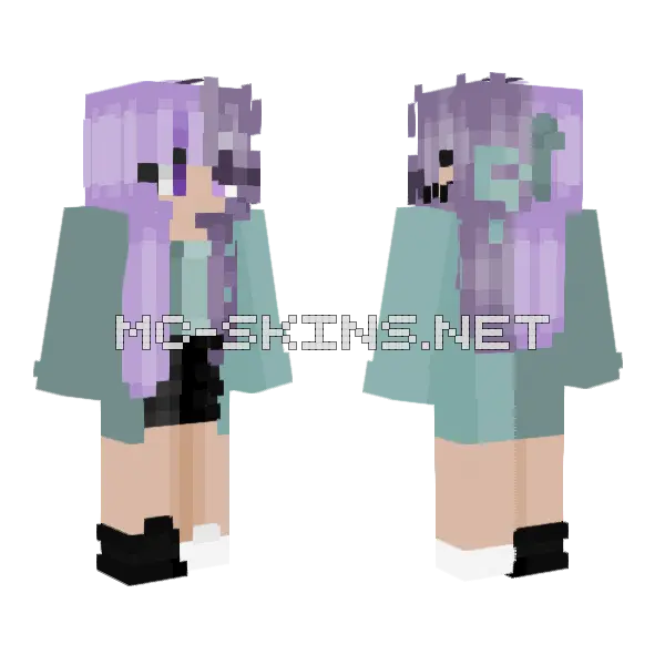 Unboundstaue55 Espeon4884 Minecraft skin, front and back