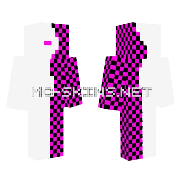 Undefined Personal Minecraft skin, front and back