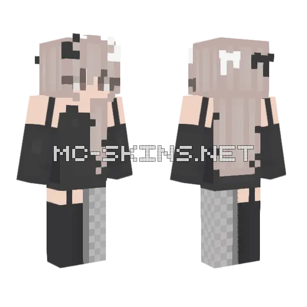 Under The Spotlight Rce Minecraft skin, front and back