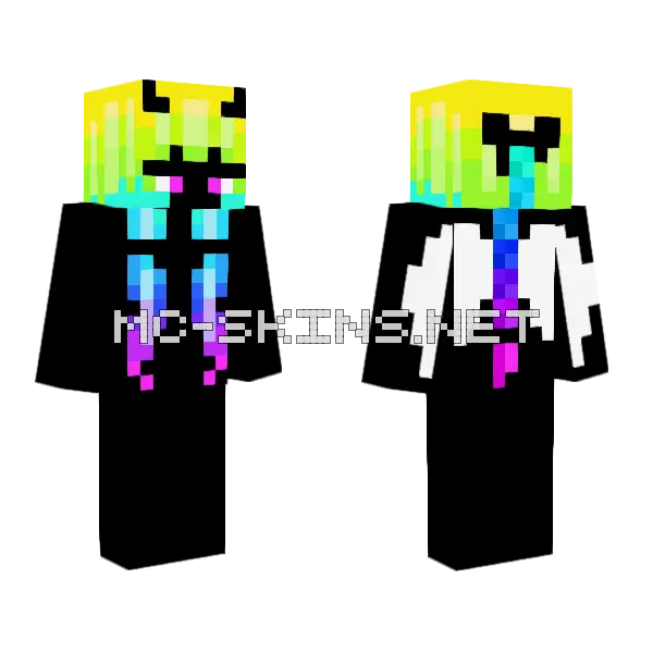 Unfinished Skin Minecraft skin, front and back