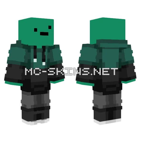 Unforade The One Minecraft skin, front and back