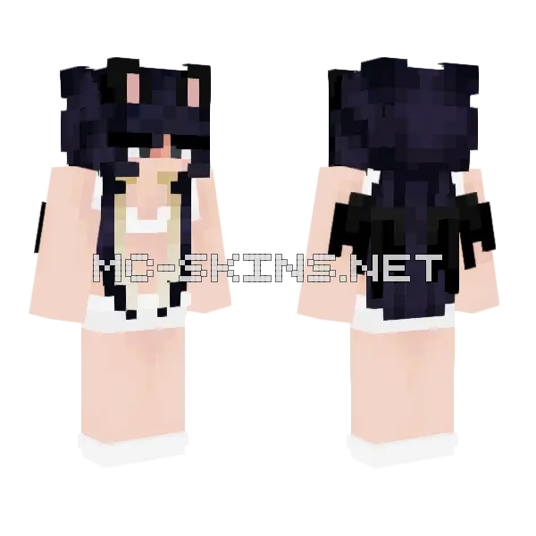 Uni Skin Minecraft skin, front and back