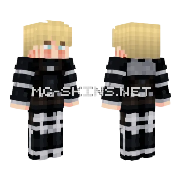 Uniform Goliath Minecraft skin, front and back