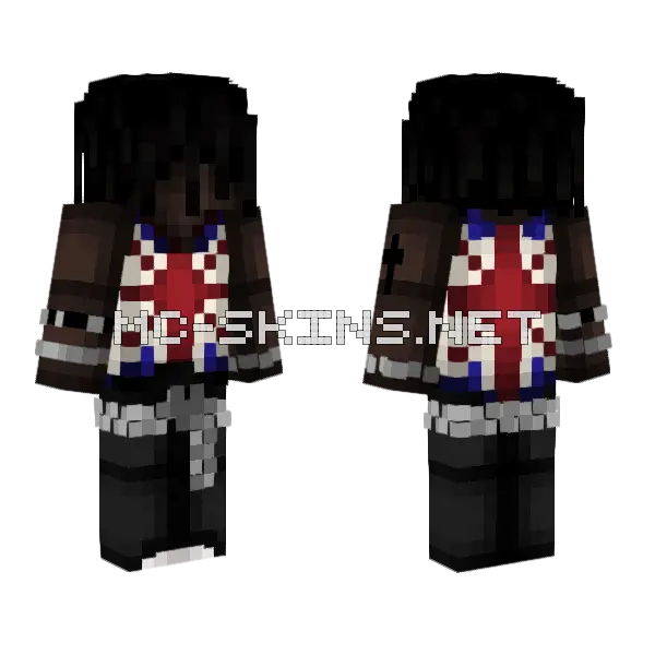 Union Jack Hoodie, front and back