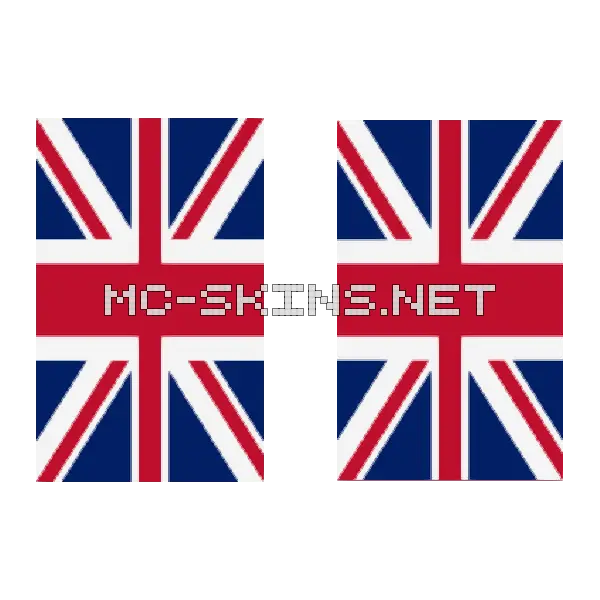 United Kingdom Flag cape, outside and lining