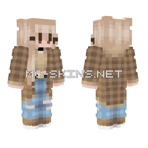 Unknown Spies Storytime 1 Minecraft skin, front and back