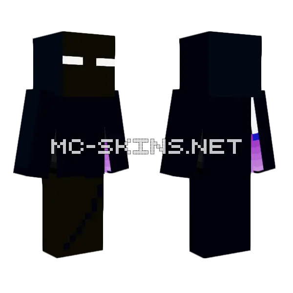 Unknown Tremors Minecraft skin, front and back