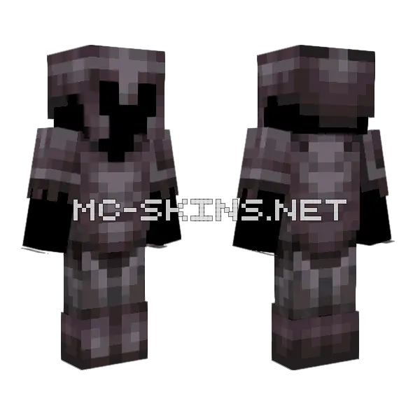 Unranked Mafia Player Minecraft skin, front and back