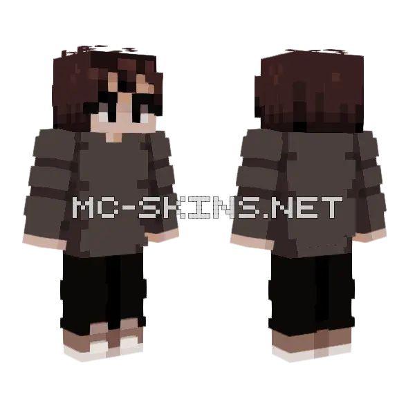 Unwanted Te Minecraft skin, front and back