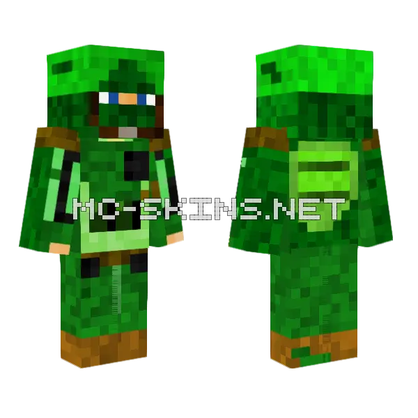Uo Special Operations Minecraft skin, front and back