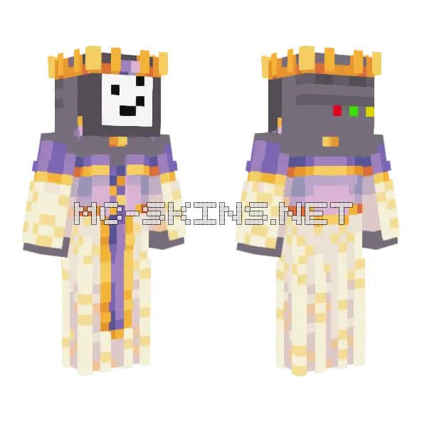 Uonia 1 Minecraft skin, front and back